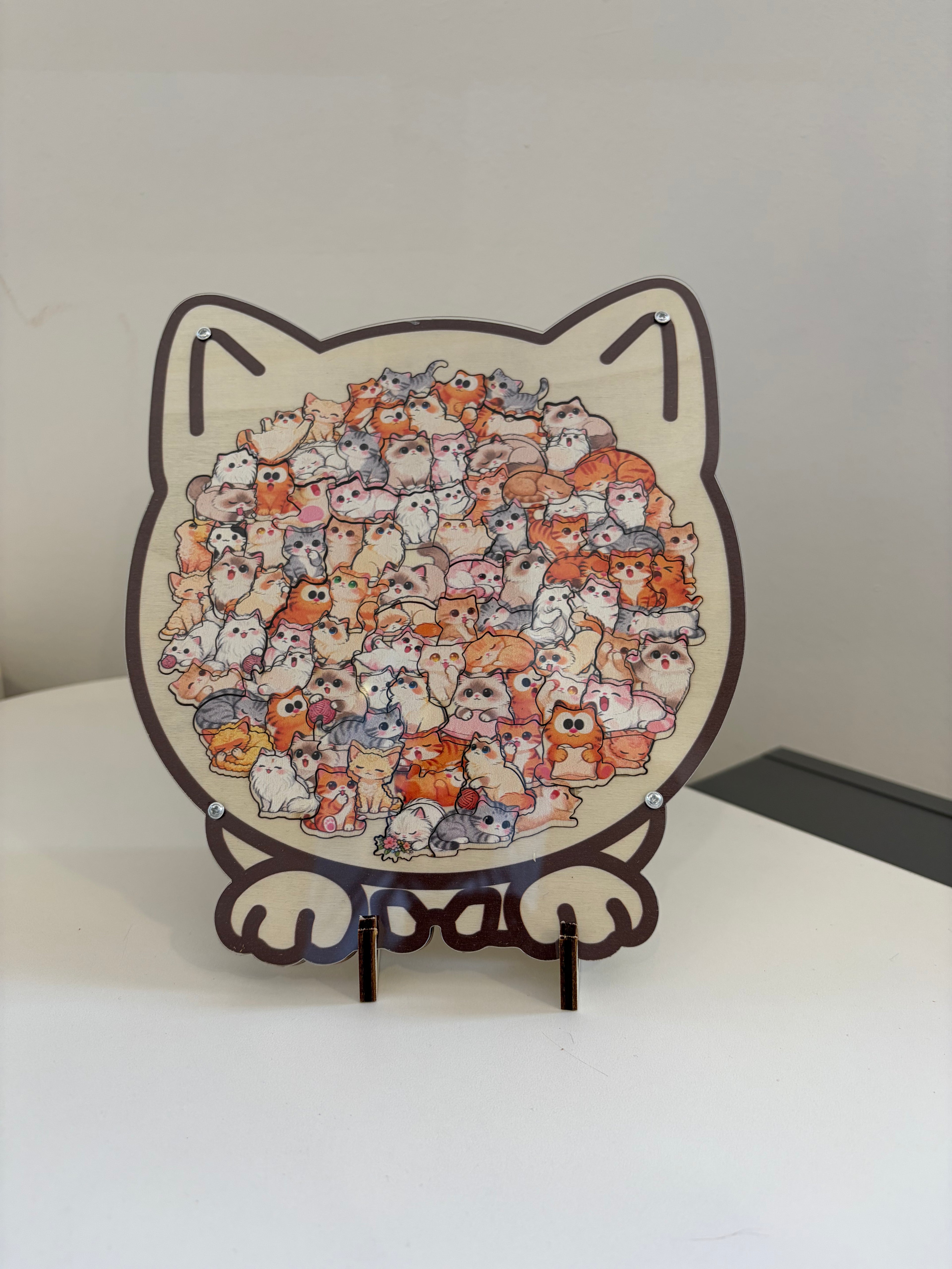 FluffyPad Puzzle - Gatto